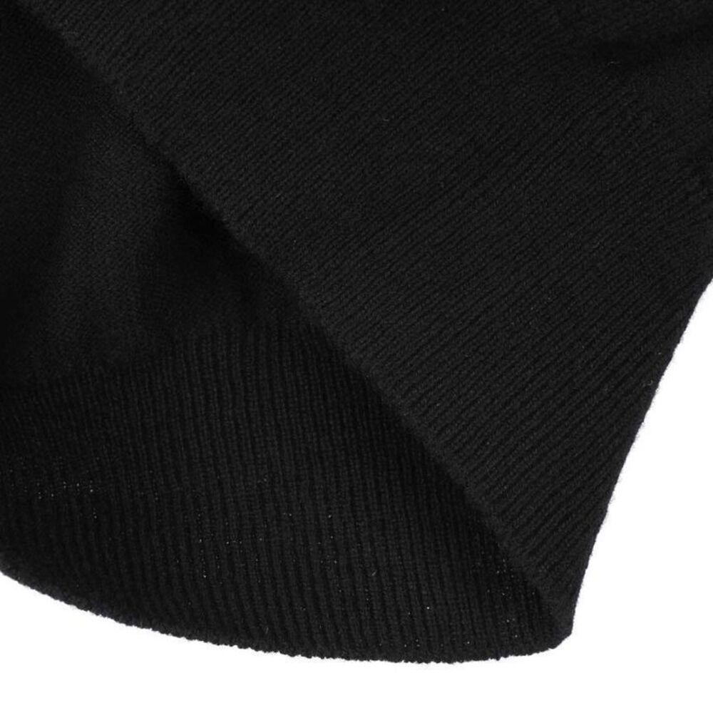 Double Heart Patch Cardigan Black - image 7